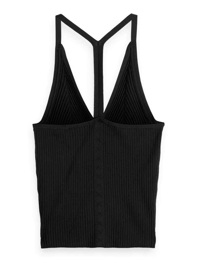 Rib Racer Knit Tank