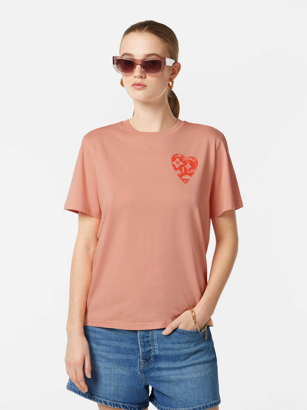 Printed Artwork Regular-Fit T-Shirt