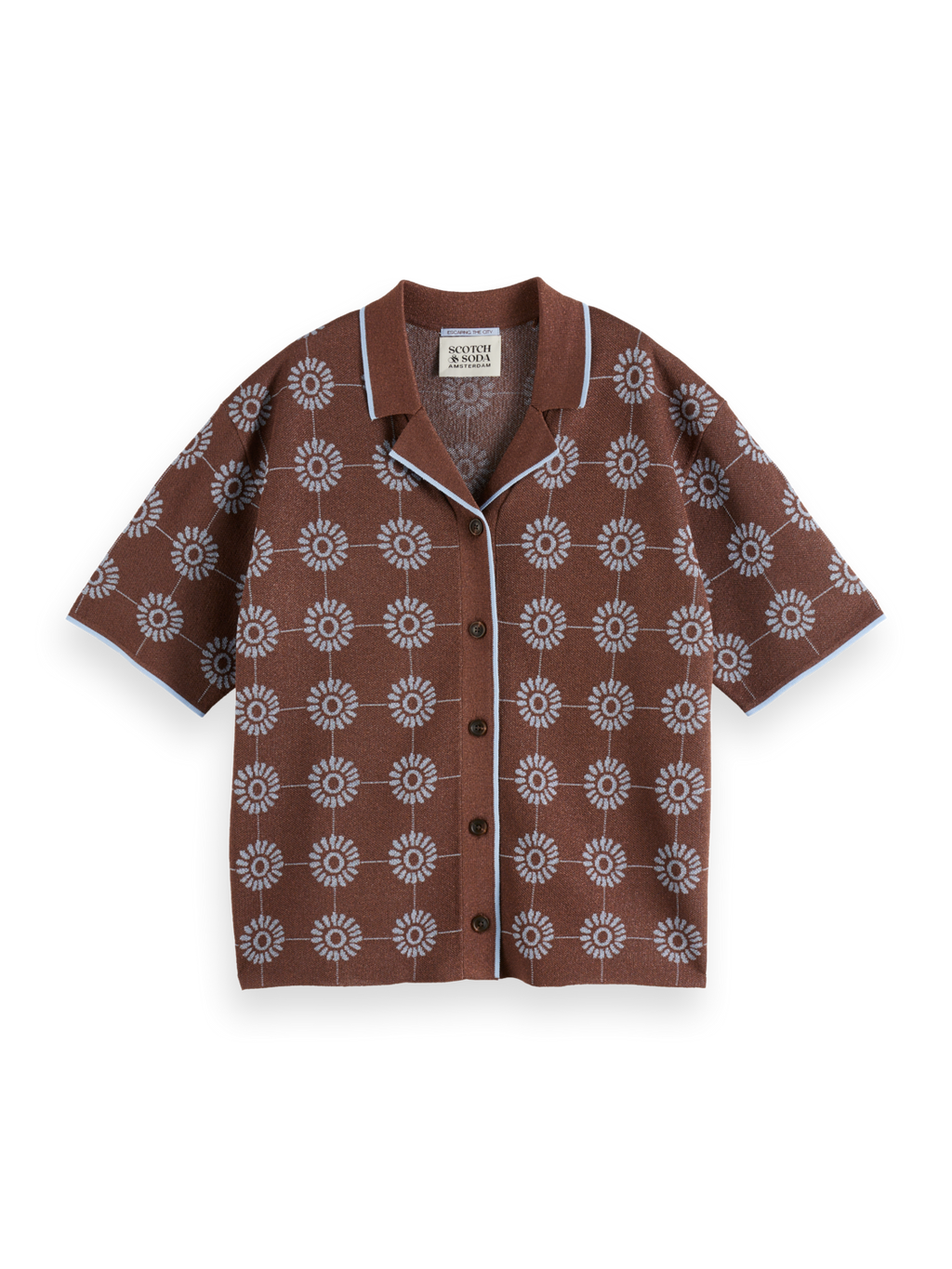 Jacquard Knit Shirt