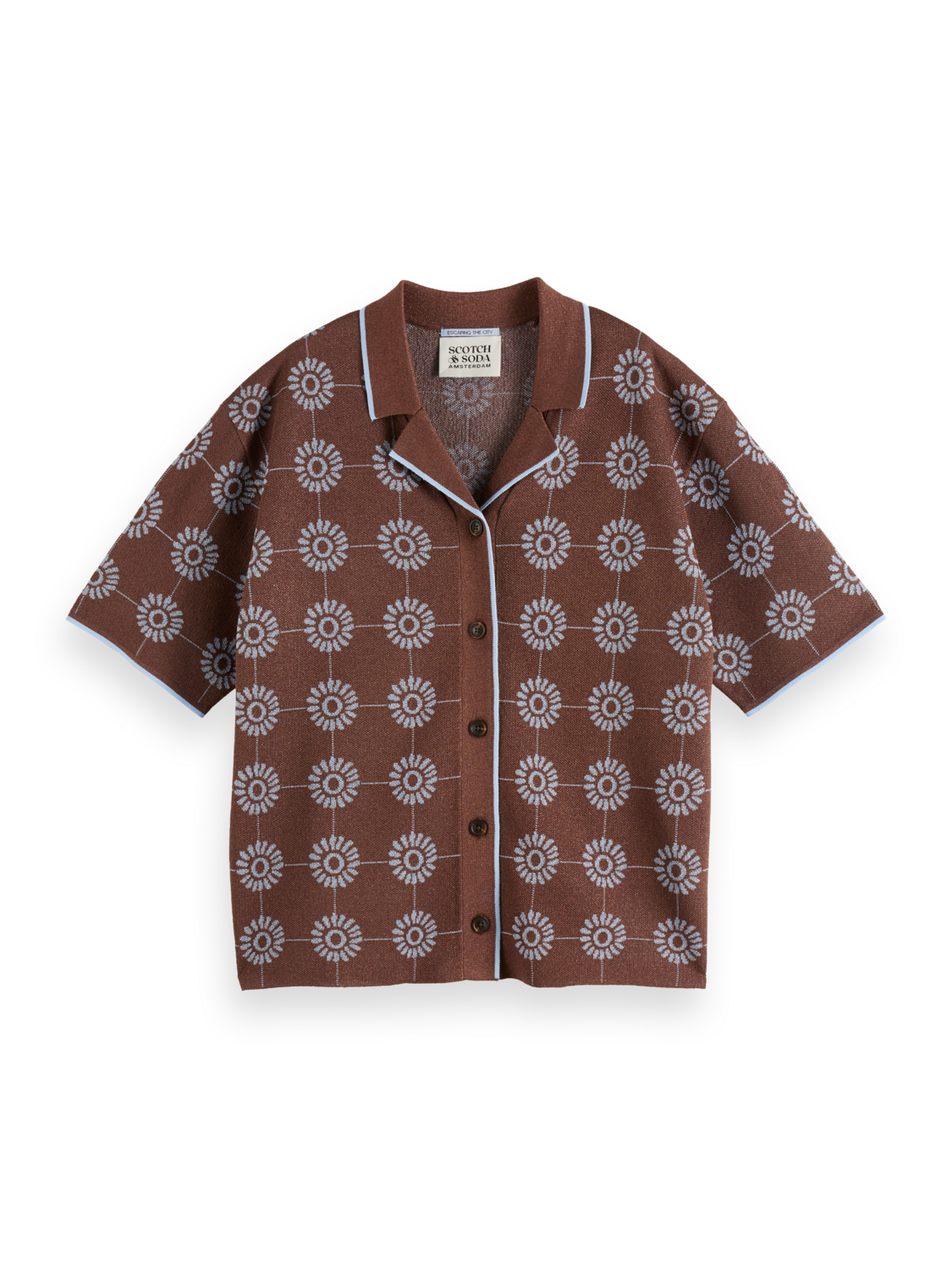 Jacquard Knit Shirt