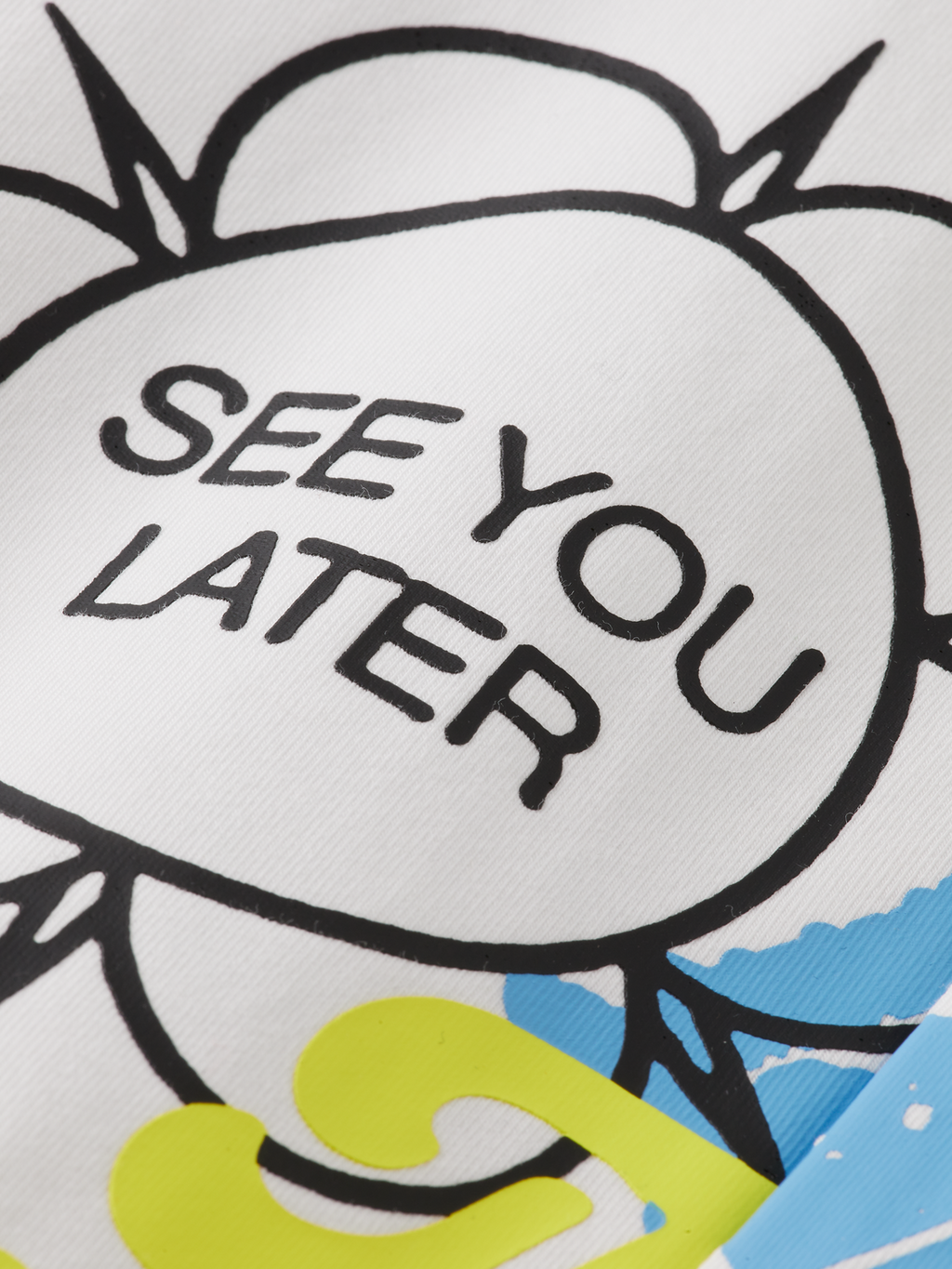 Fitted Short Sleeve Printed Artwork T-Shirt