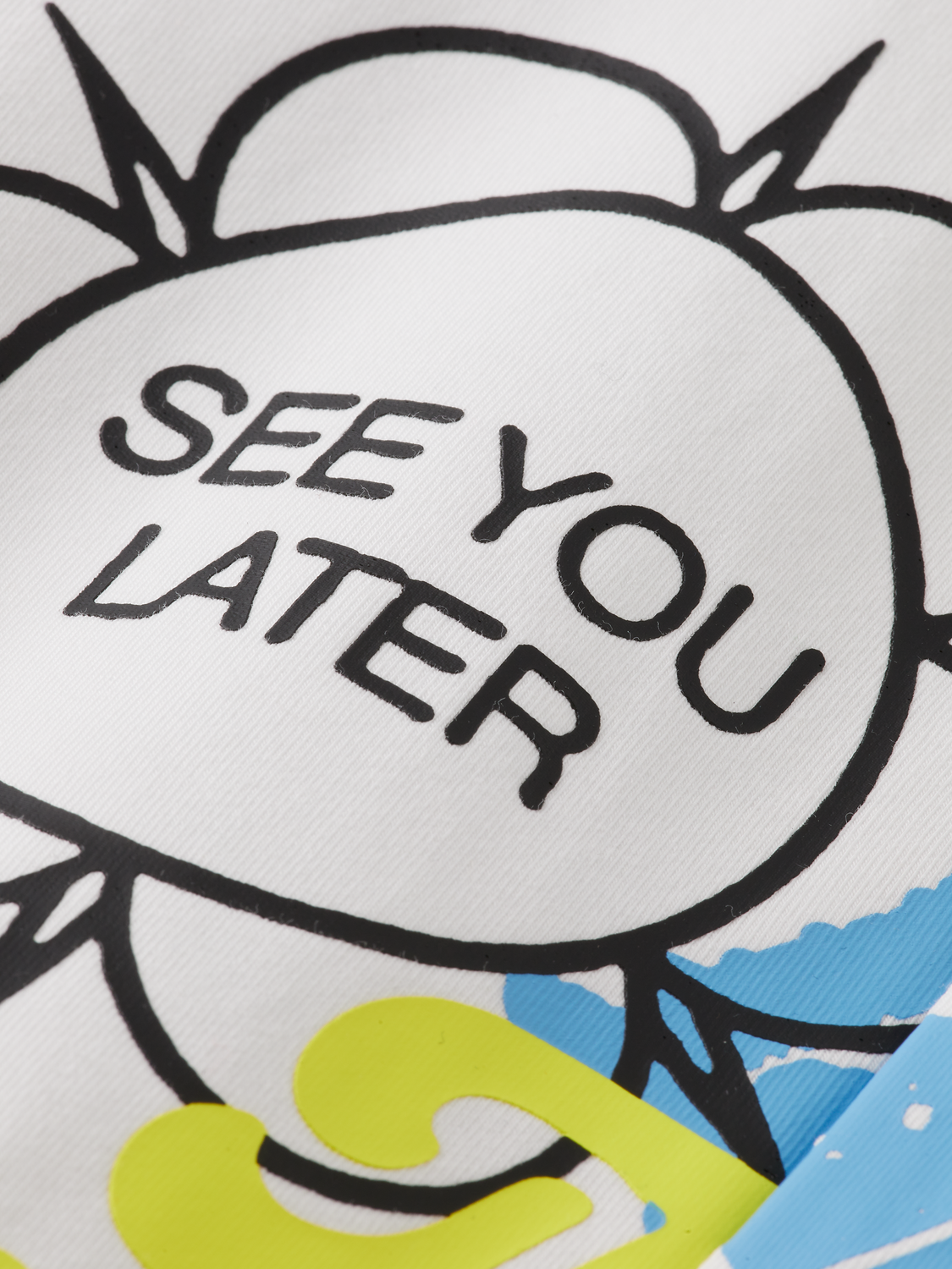 Fitted Short Sleeve Printed Artwork T-Shirt