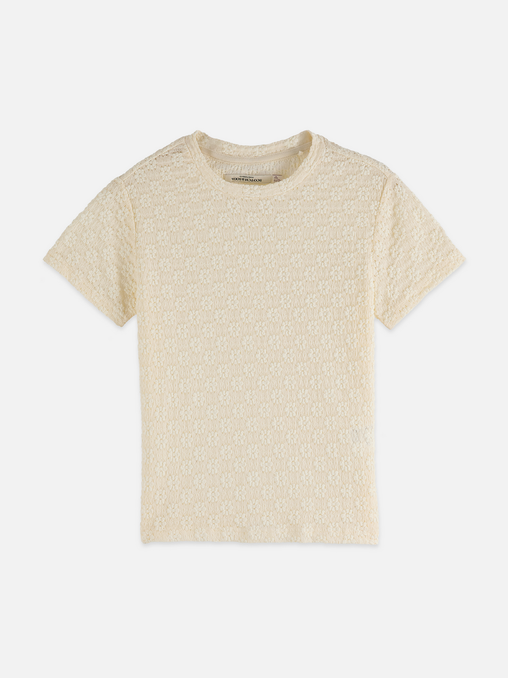 Open Structure Slim Fit T-Shirt