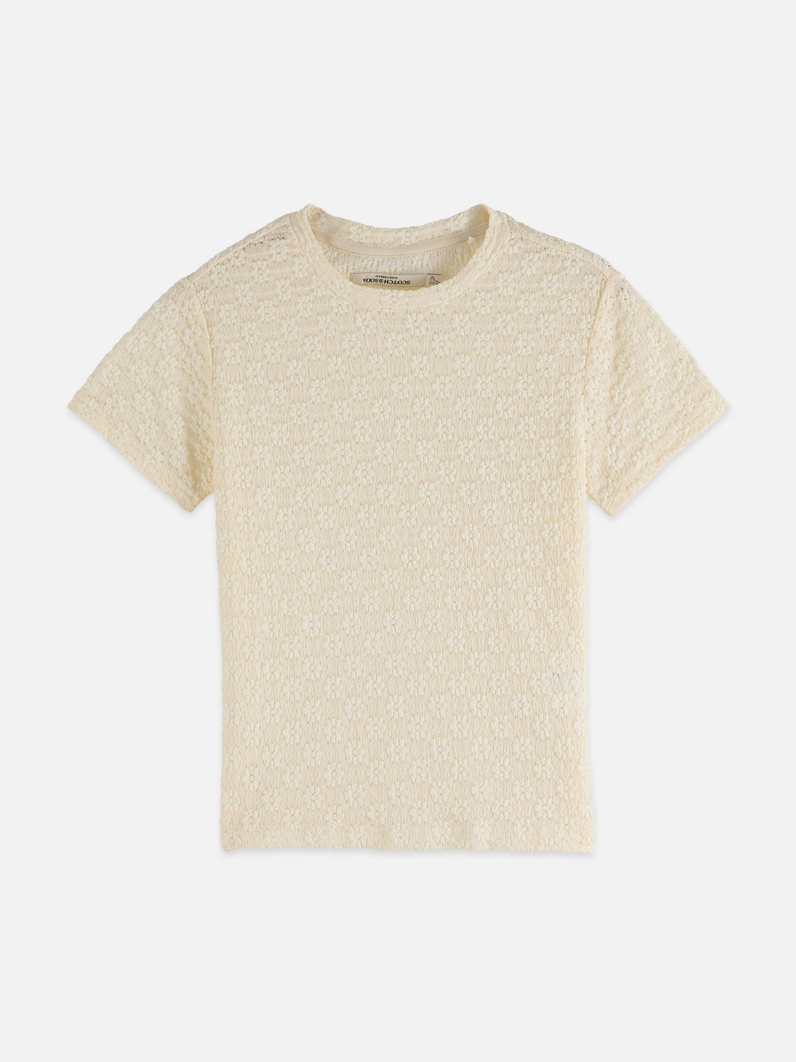 Open Structure Slim Fit T-Shirt