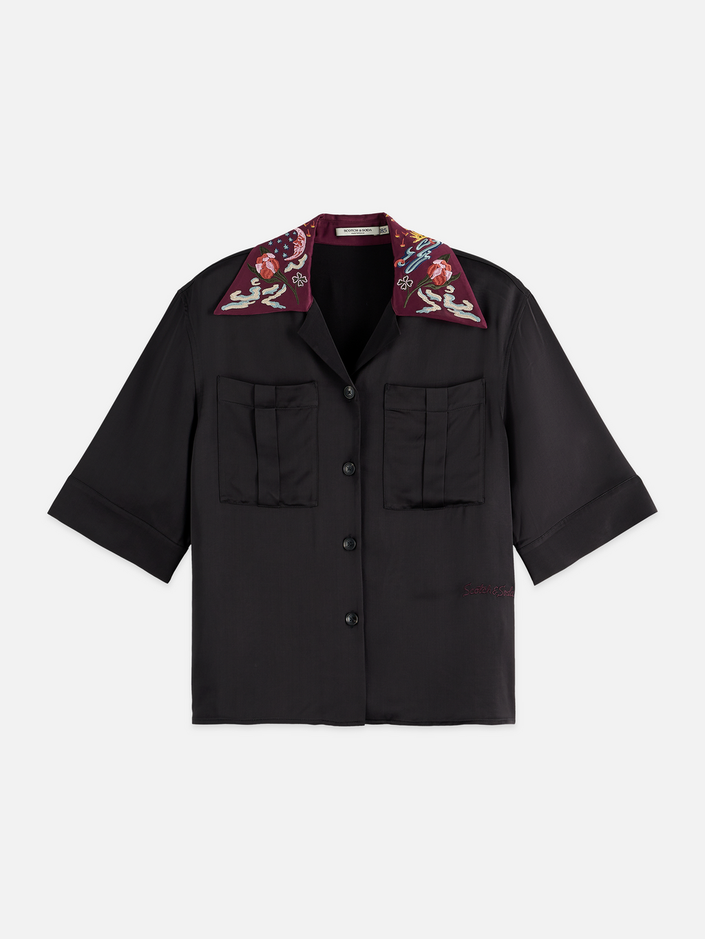 The 40th Anniversary Embroidered Short Sleeved Shirt