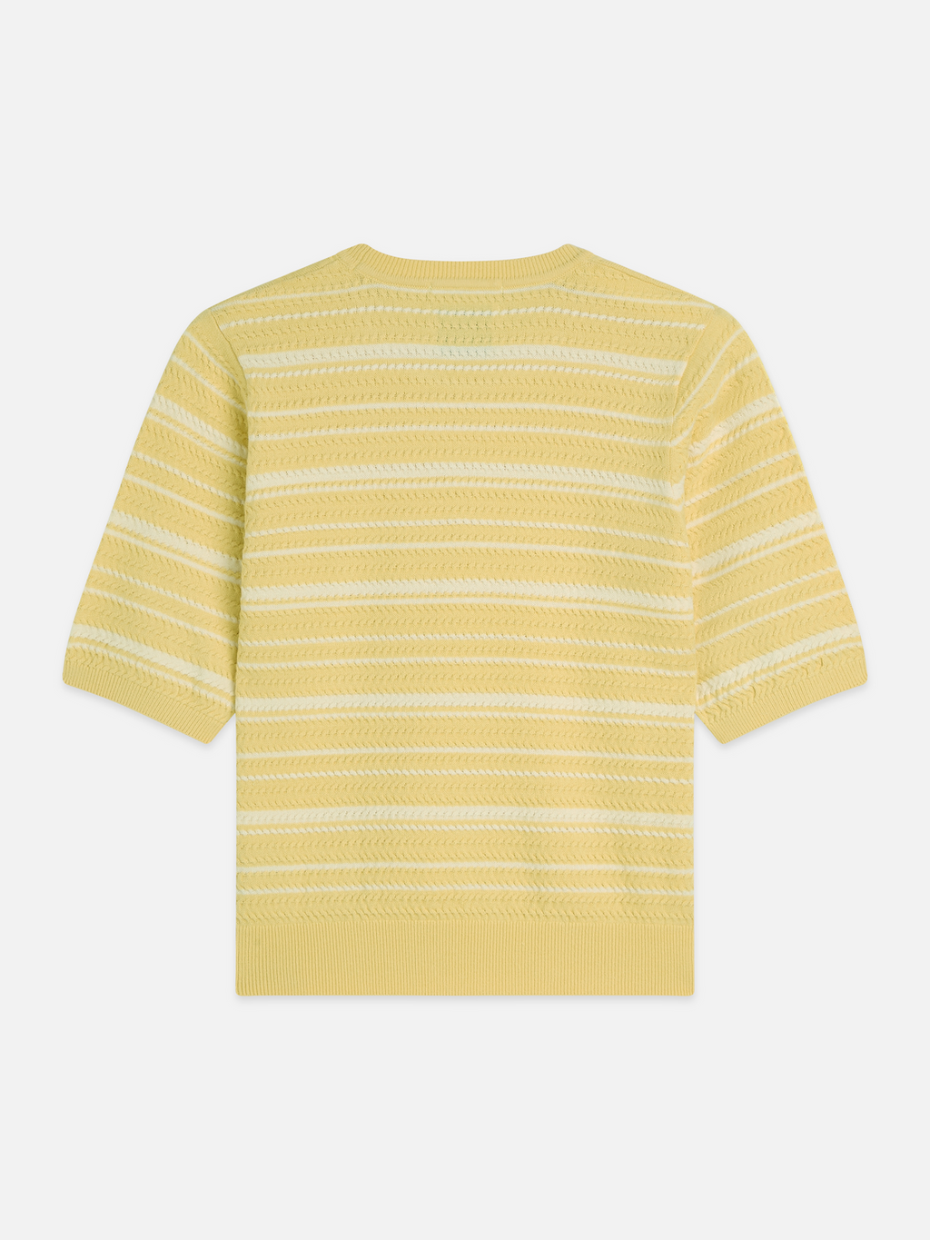 Textured Stripe Knitted Tee