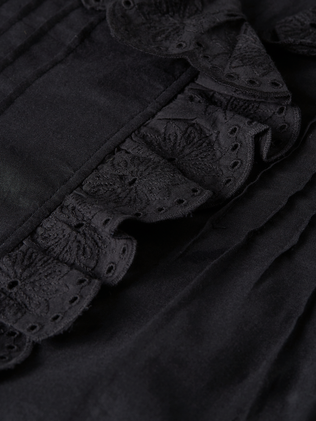 Short Sleeve Blouse With Embroidered Details