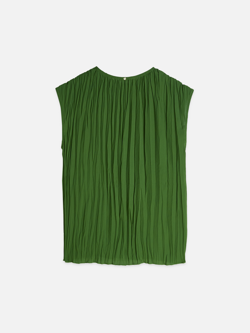 Micro Pleat Top With Ties