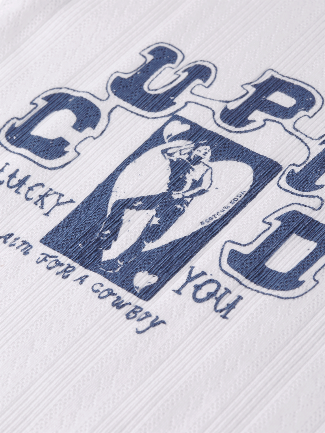 Pointelle Jersey Artwork Tank