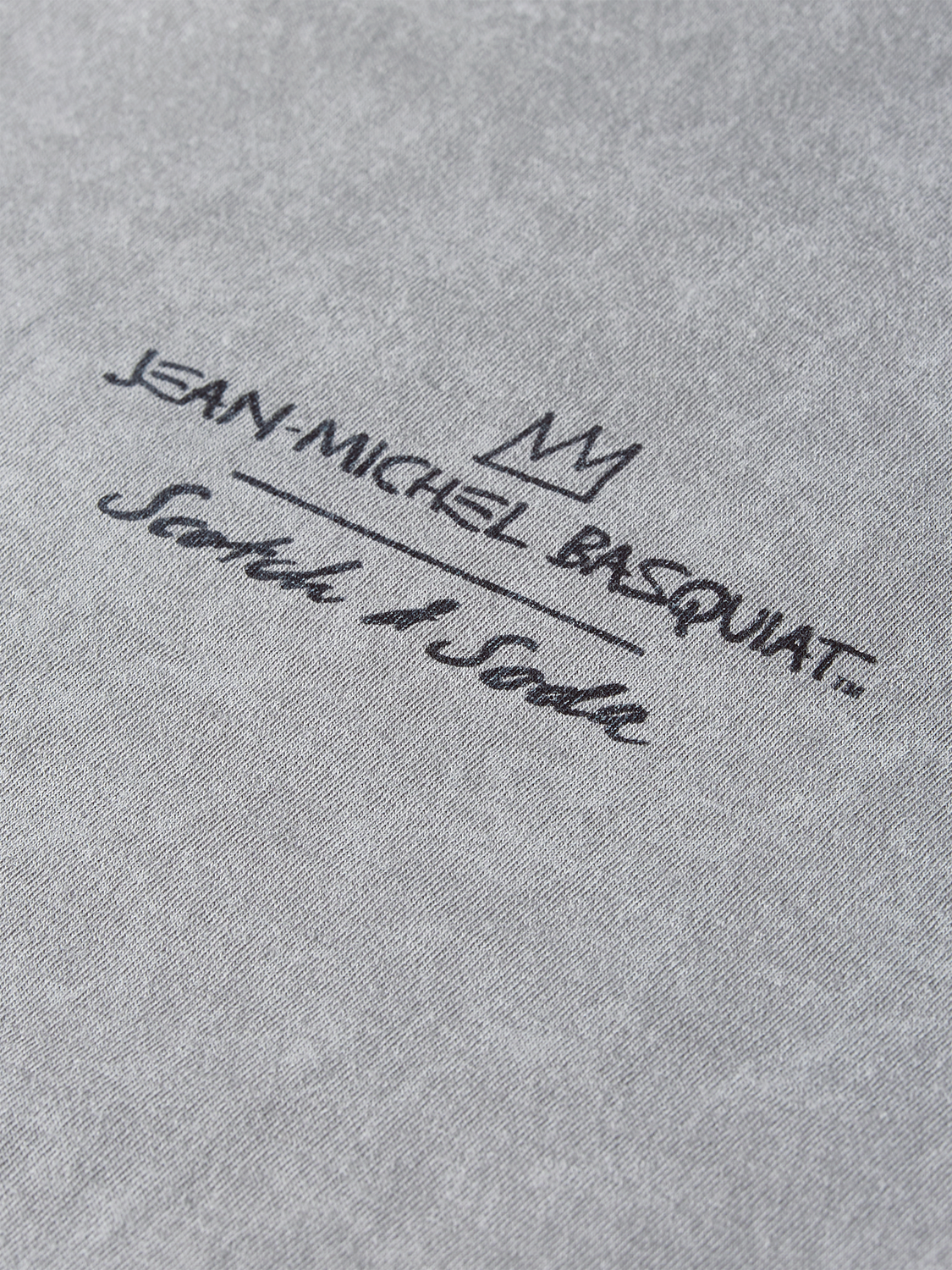 Scotch & Soda x Basquiat Graphic Loose-Fit T-Shirt