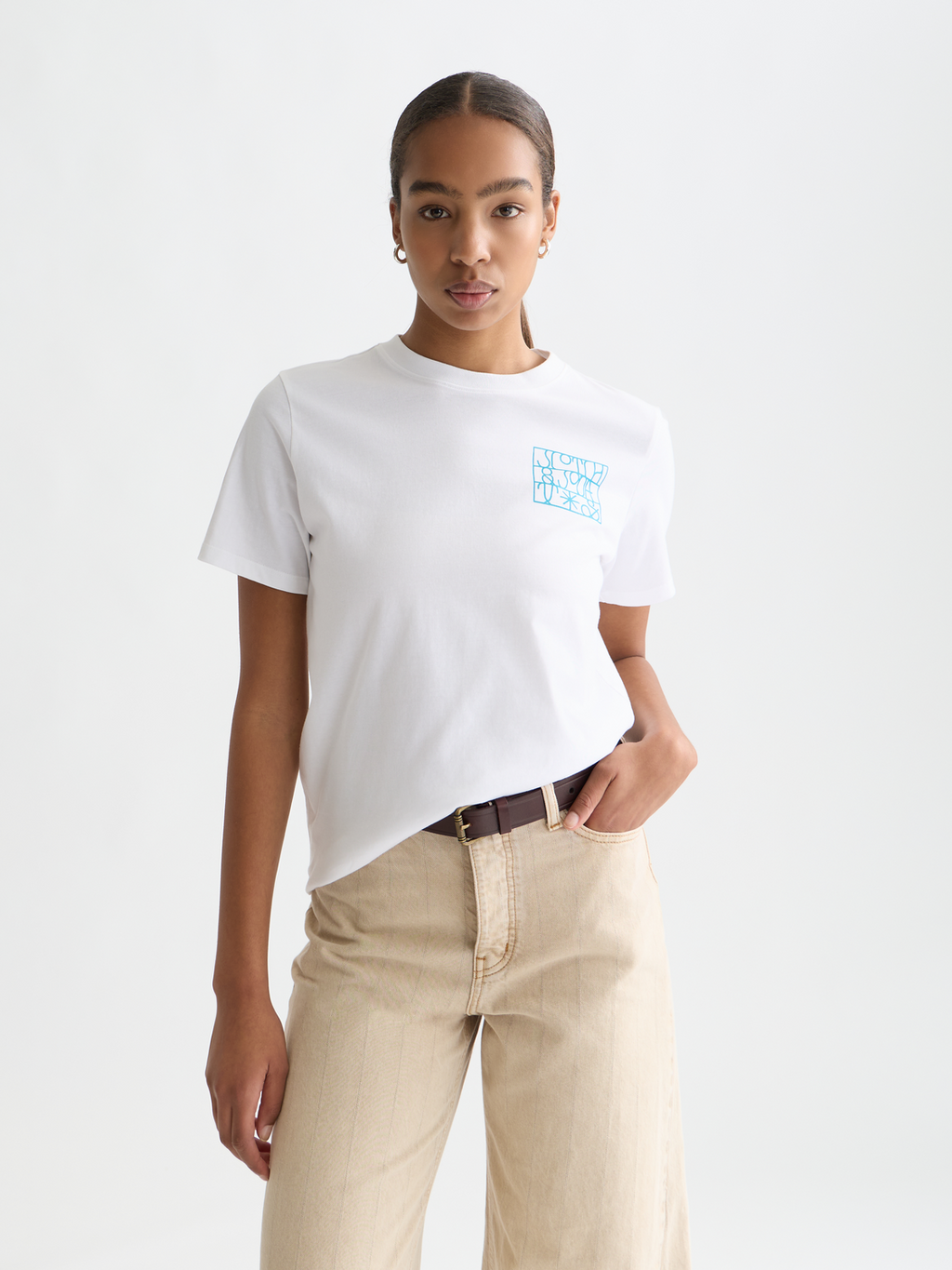 Small Artwork Regular-Fit T-Shirt