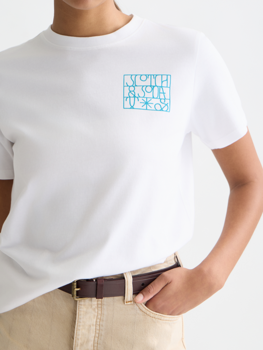 Small Artwork Regular-Fit T-Shirt