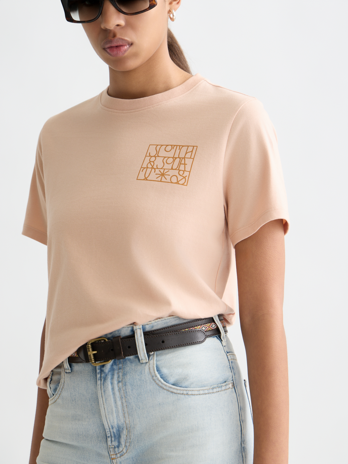 Small Artwork Regular-Fit T-Shirt