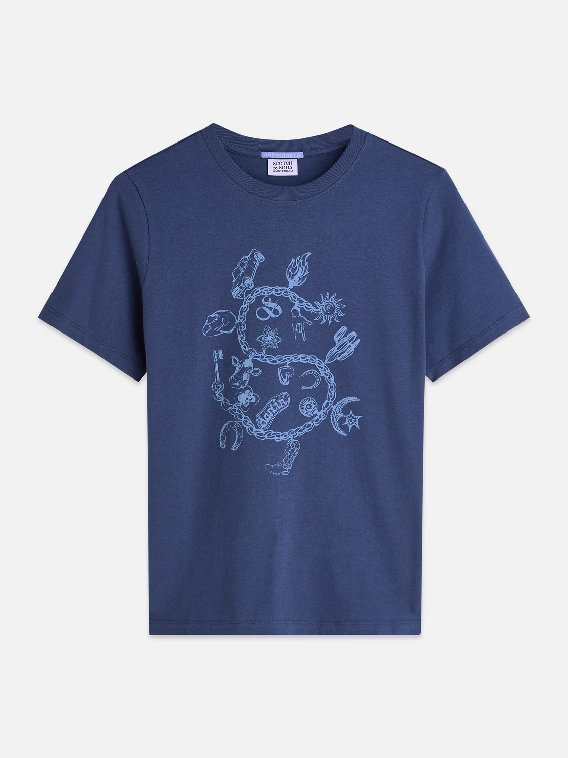 Chest Artwork Regular-Fit T-Shirt