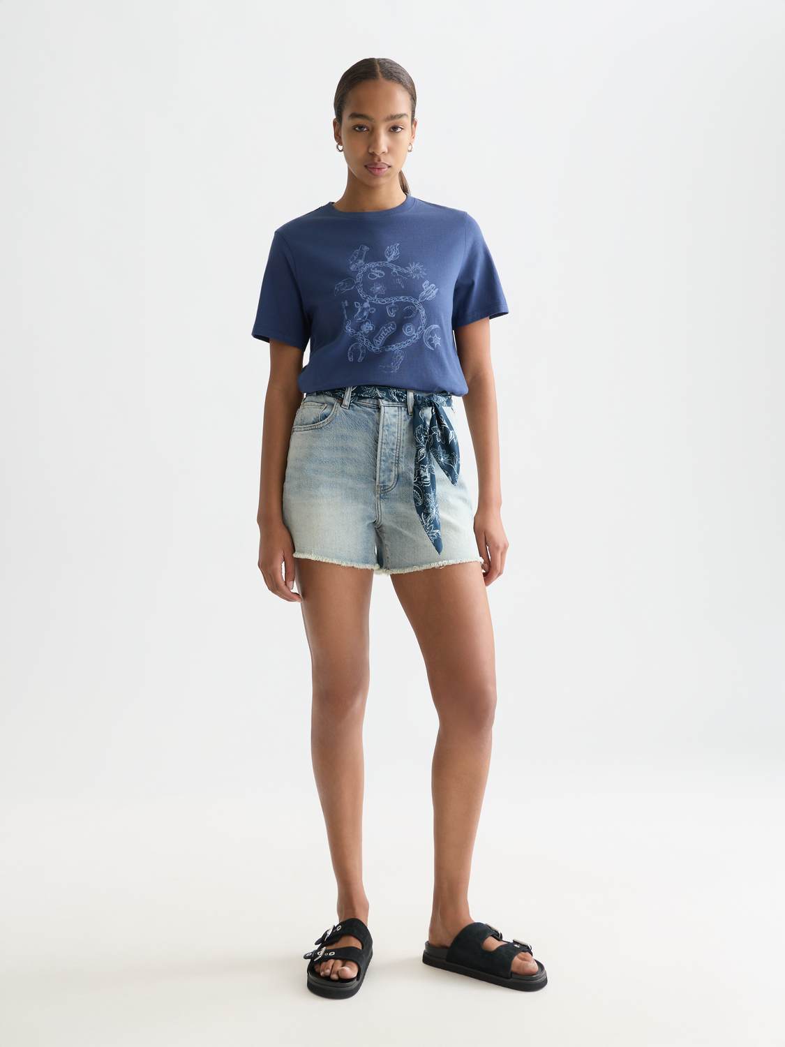 Chest Artwork Regular-Fit T-Shirt