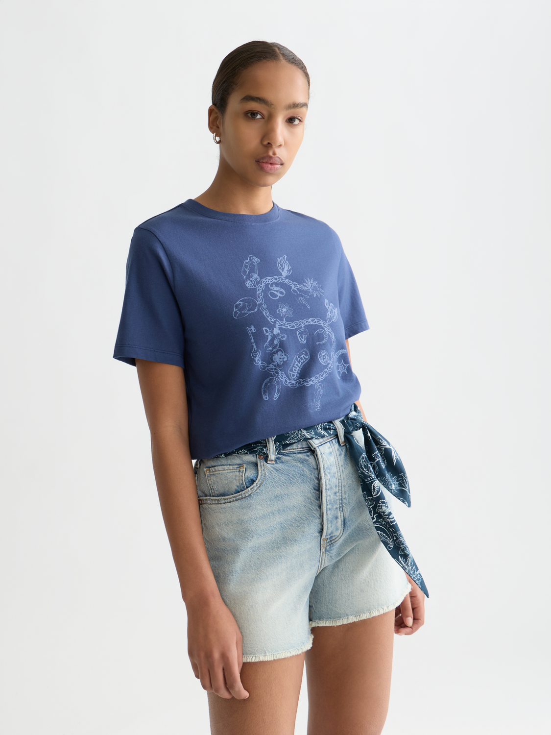 Chest Artwork Regular-Fit T-Shirt