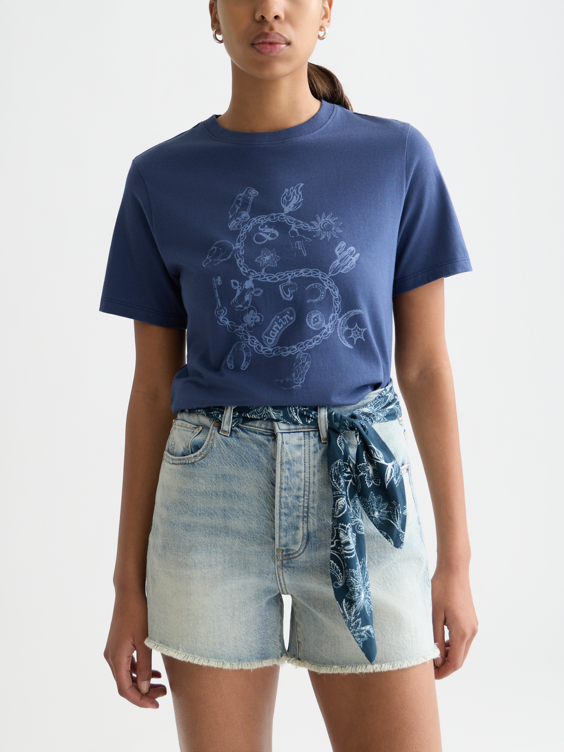 Chest Artwork Regular-Fit T-Shirt