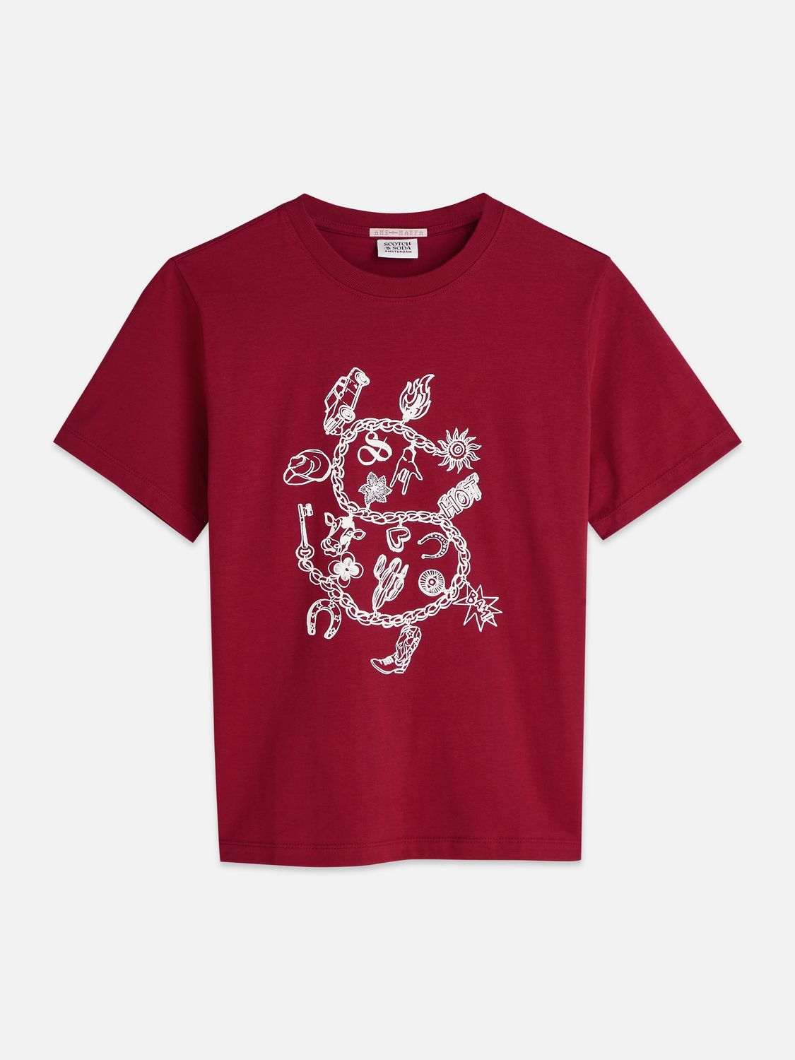 Chest Artwork Regular-Fit T-Shirt