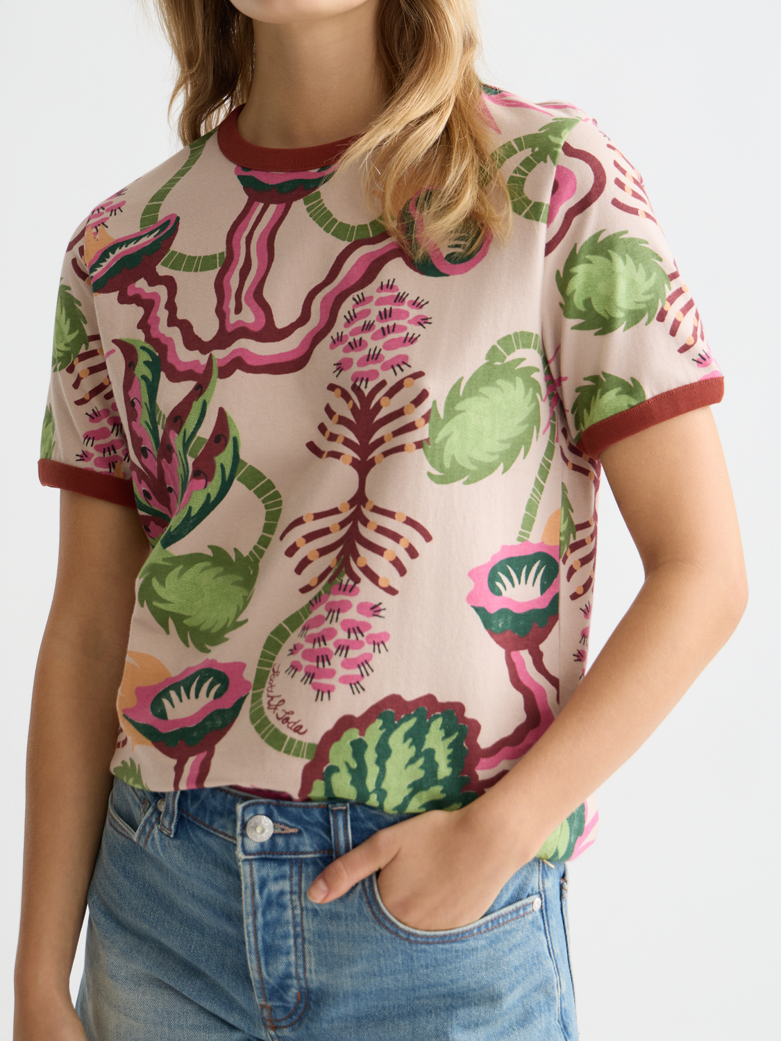 Printed Regular-Fit T-Shirt