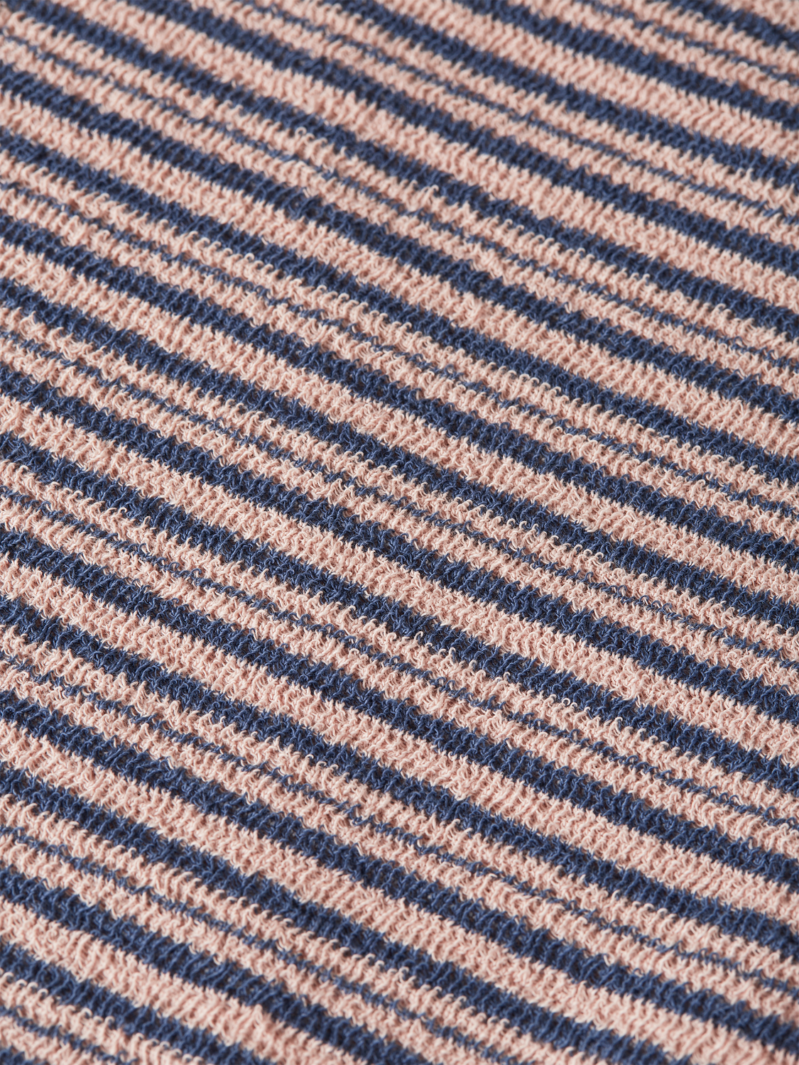 Striped T-Shirt With Rolled Up Sleeve