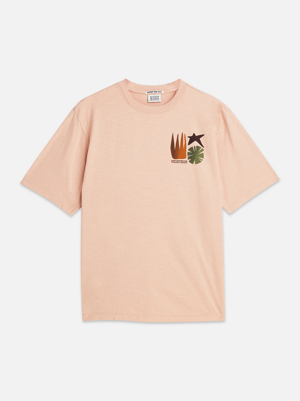 Front Back Artwork Loose-Fit T-Shirt