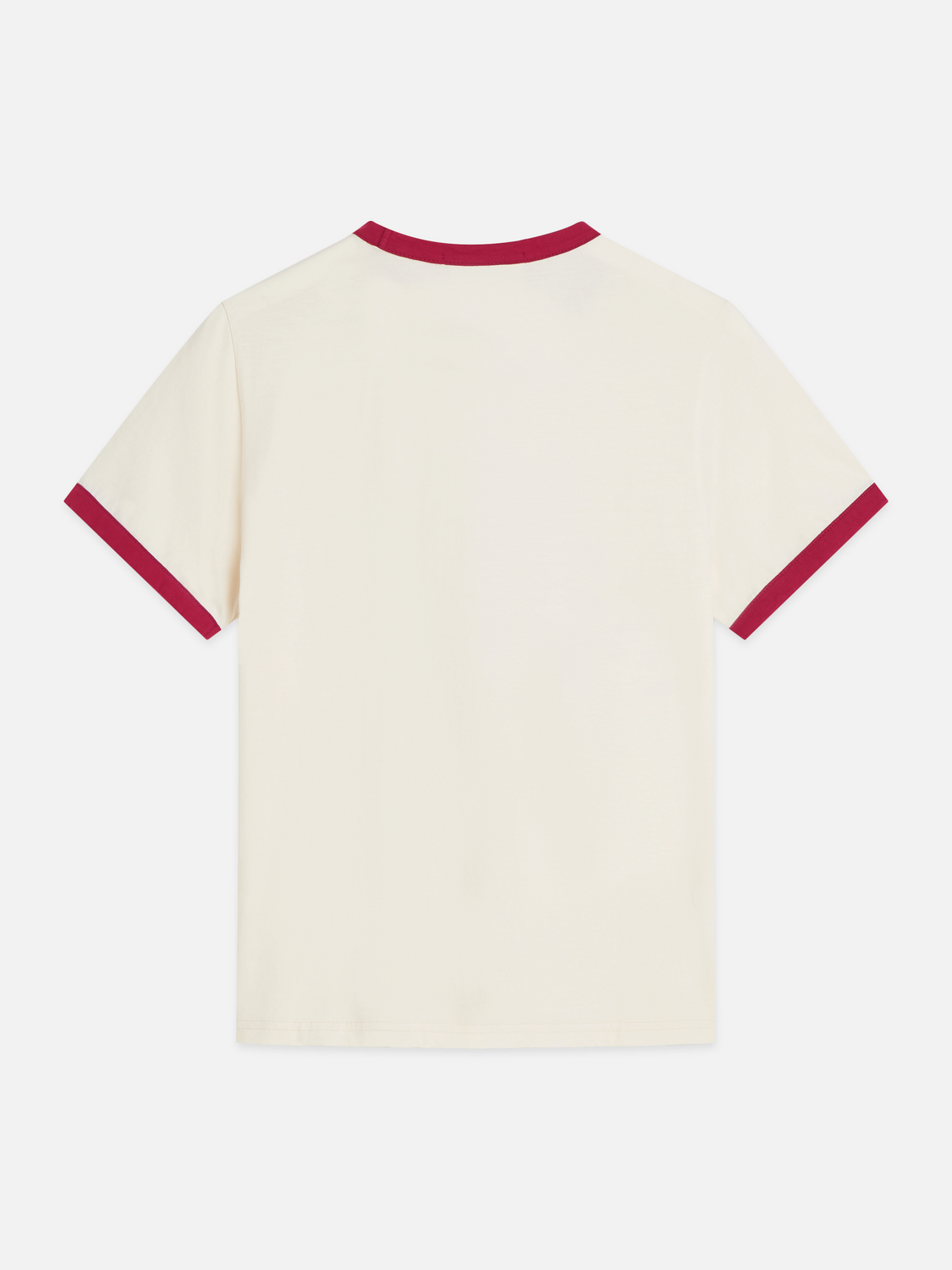 Regular-Fit T-Shirt With Contrast Binding