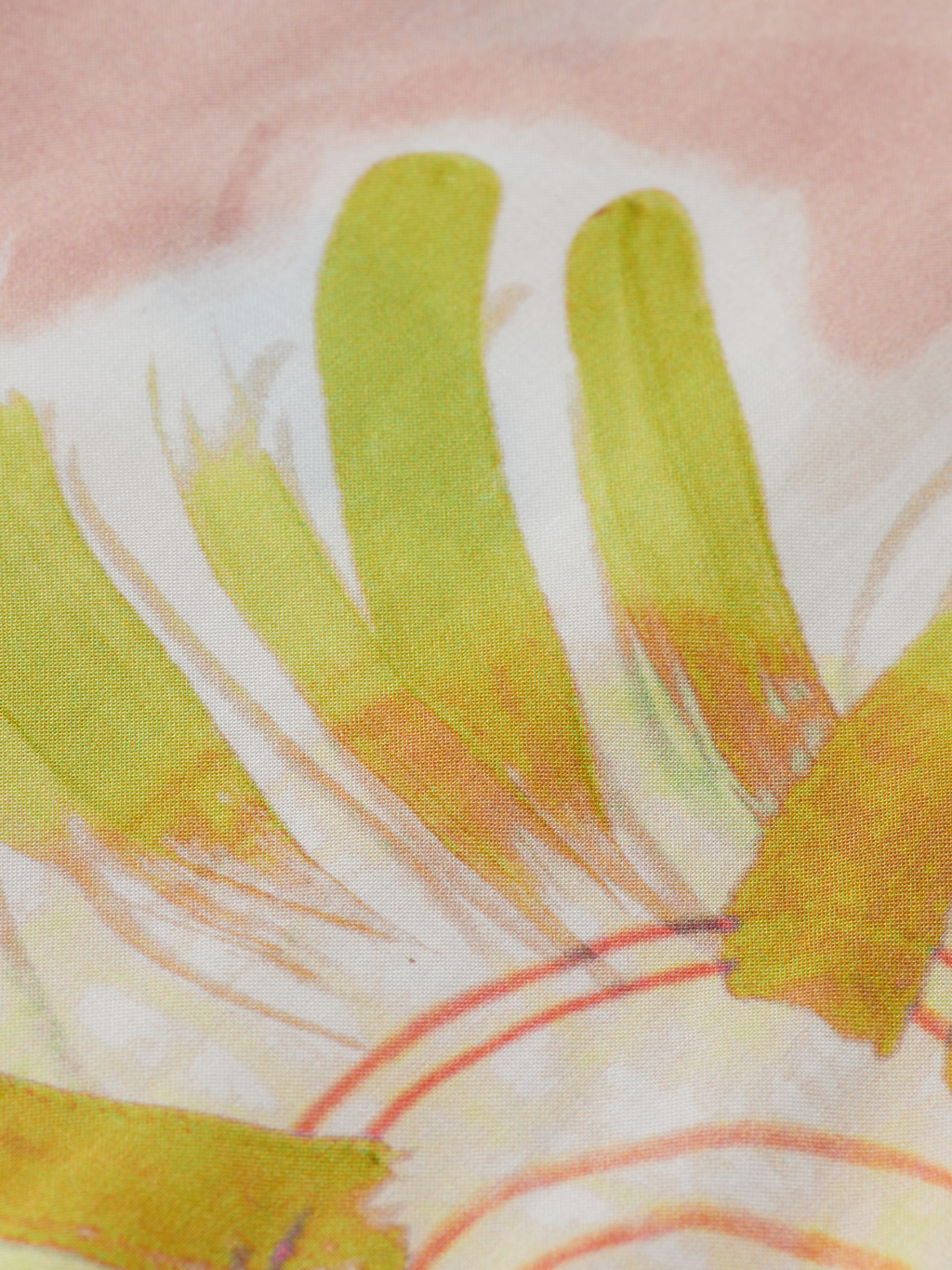 Abstract Sun Printed Relaxed Fit Shirt