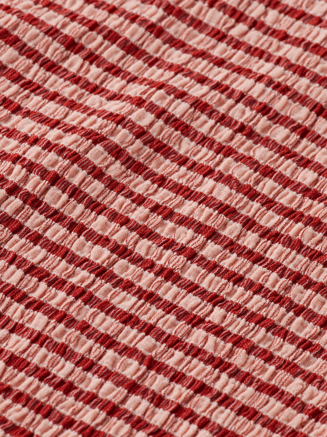 Structured Gingham Tie Front Long Sleeve Shirt