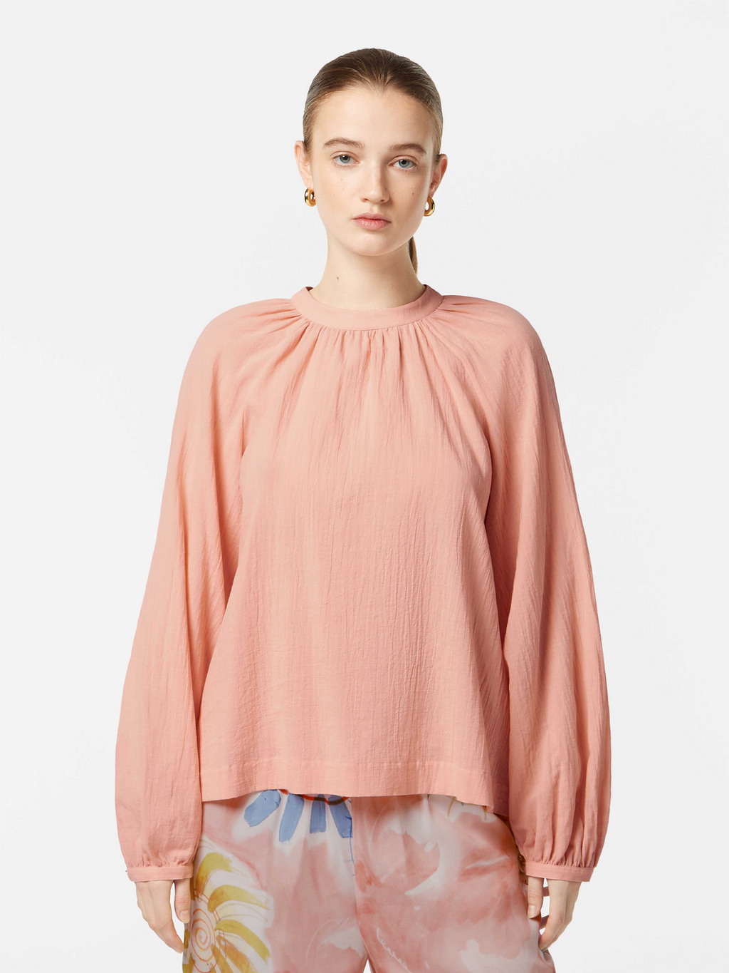 Bow Long Sleeve Top