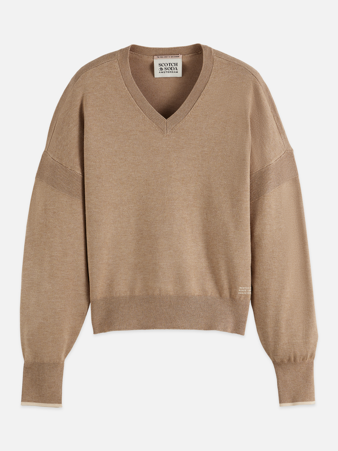 V-Neck Relaxed Pullover