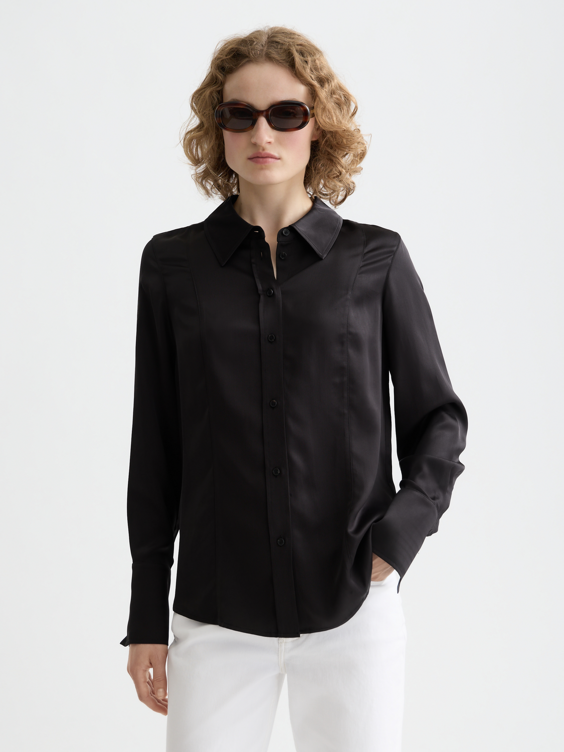 Essentials — Satin Shirt
