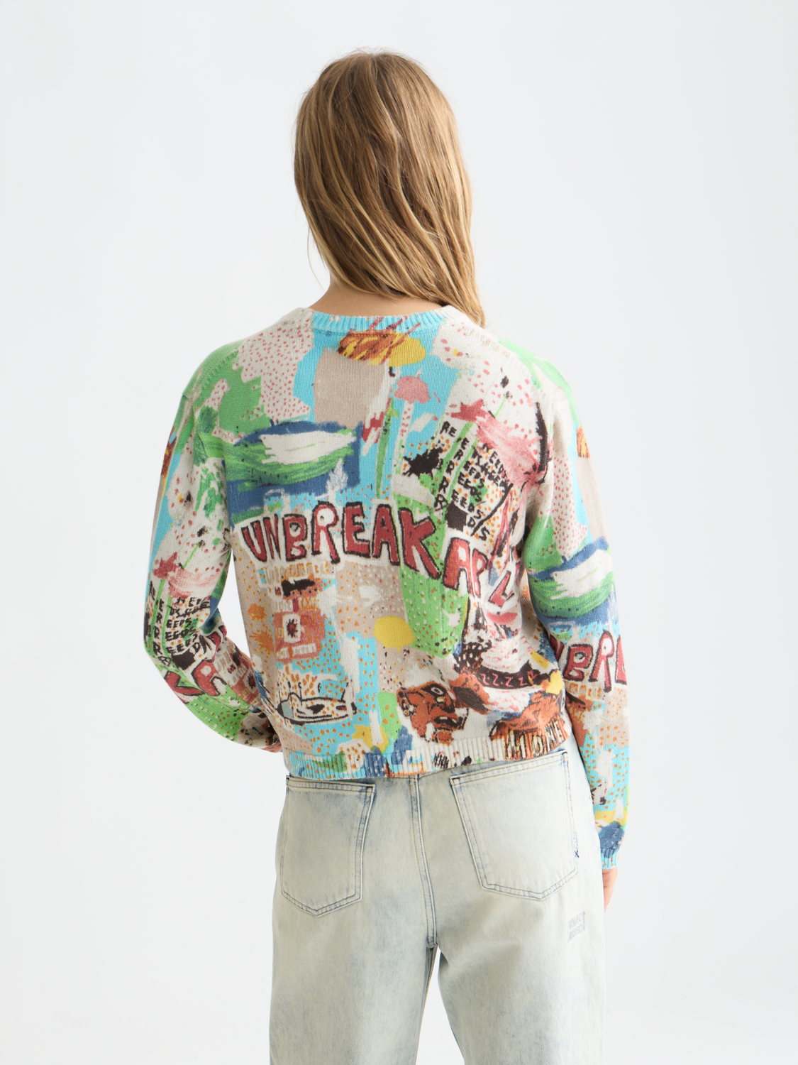 Scotch & Soda x Basquiat Printed Pullover