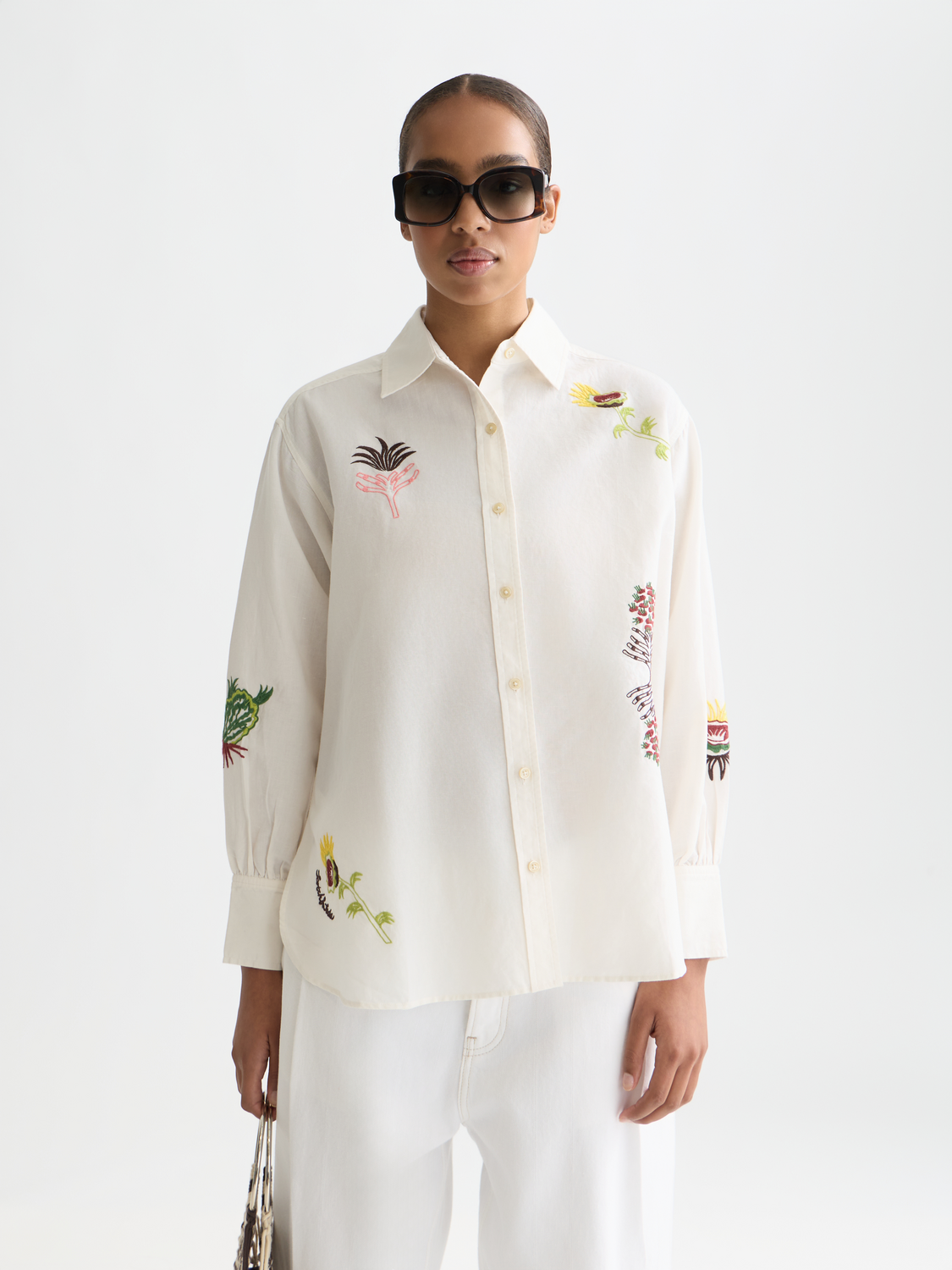 Embroidered Girlfriend Shirt