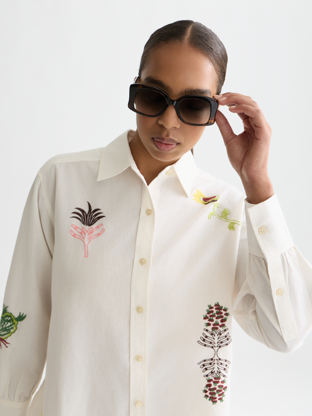 Embroidered Girlfriend Shirt