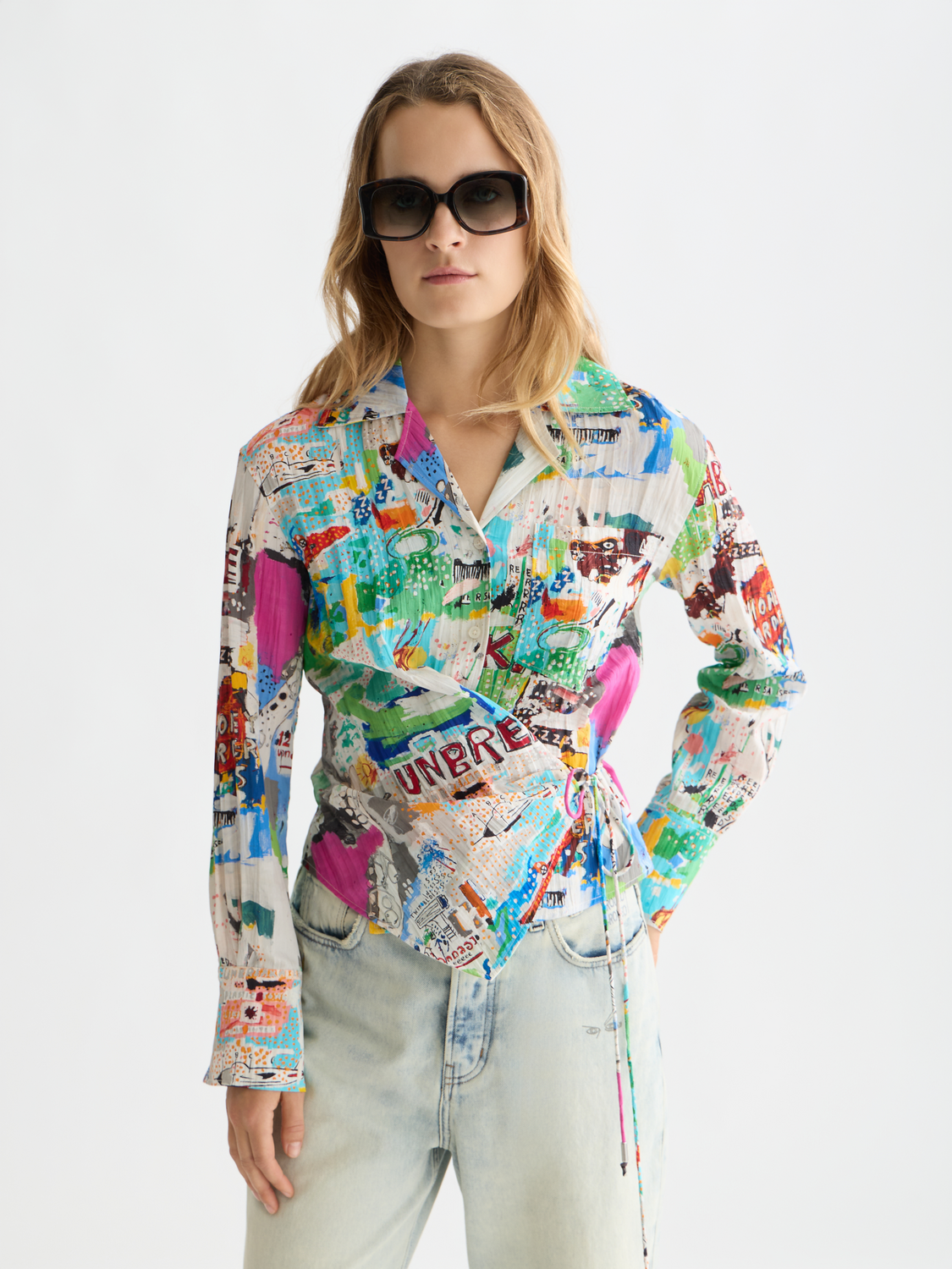 Scotch & Soda x Basquiat Long Sleeved Shirt