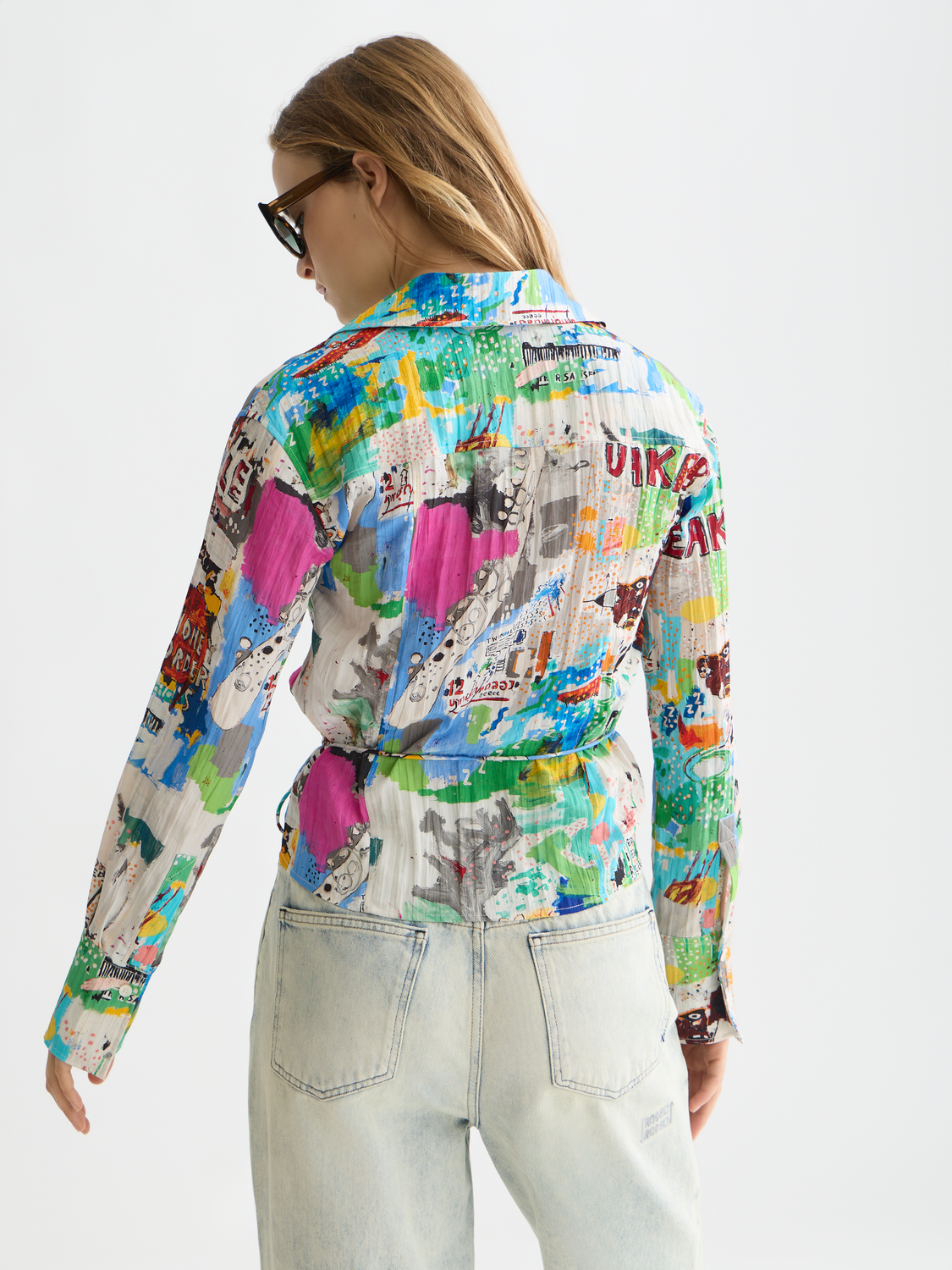 Scotch & Soda x Basquiat Long Sleeved Shirt