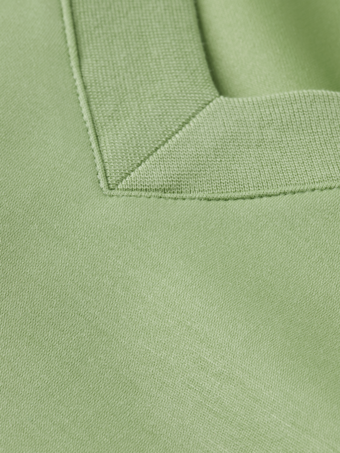 V-Neck Modal Sweatshirt