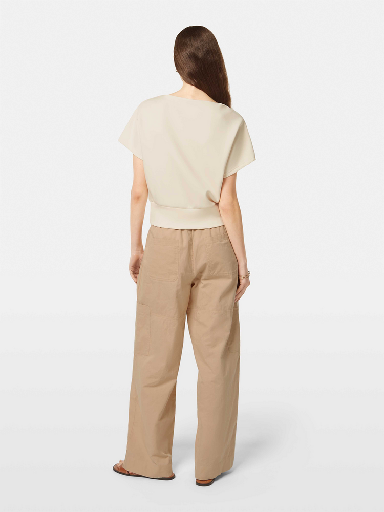 Sleeveless Tencel Sweatshirt
