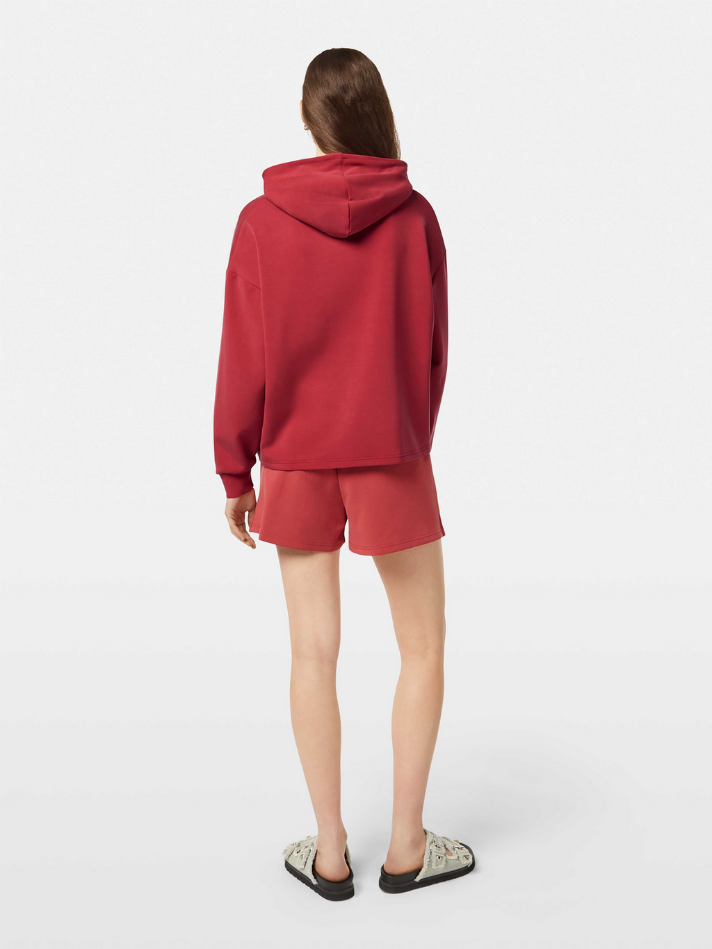 Twisted Hem Tencel Hoodie