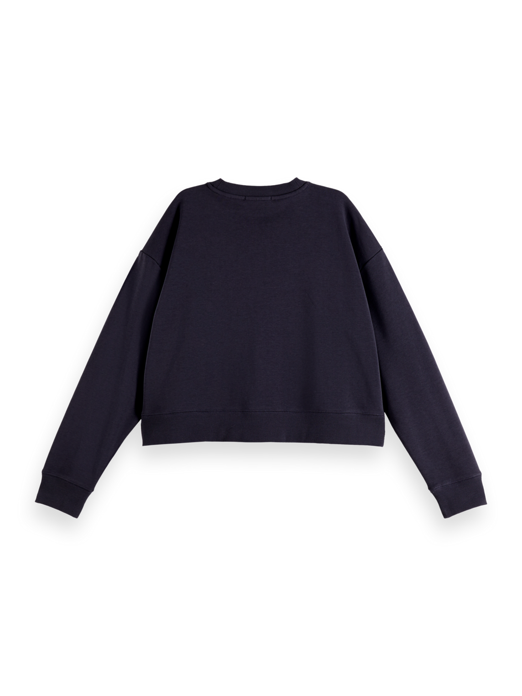 Rhinestone Artwork Loose-Fit Sweatshirt