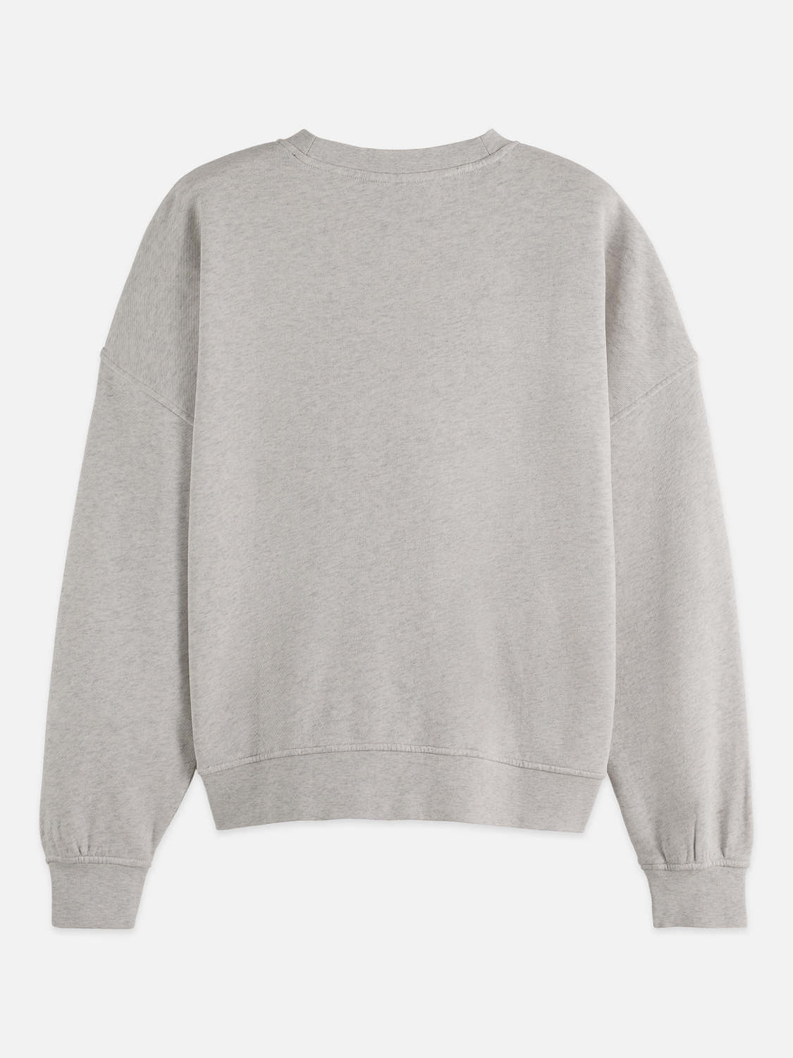 Denim Graphic Oversized Fit Sweatshirt