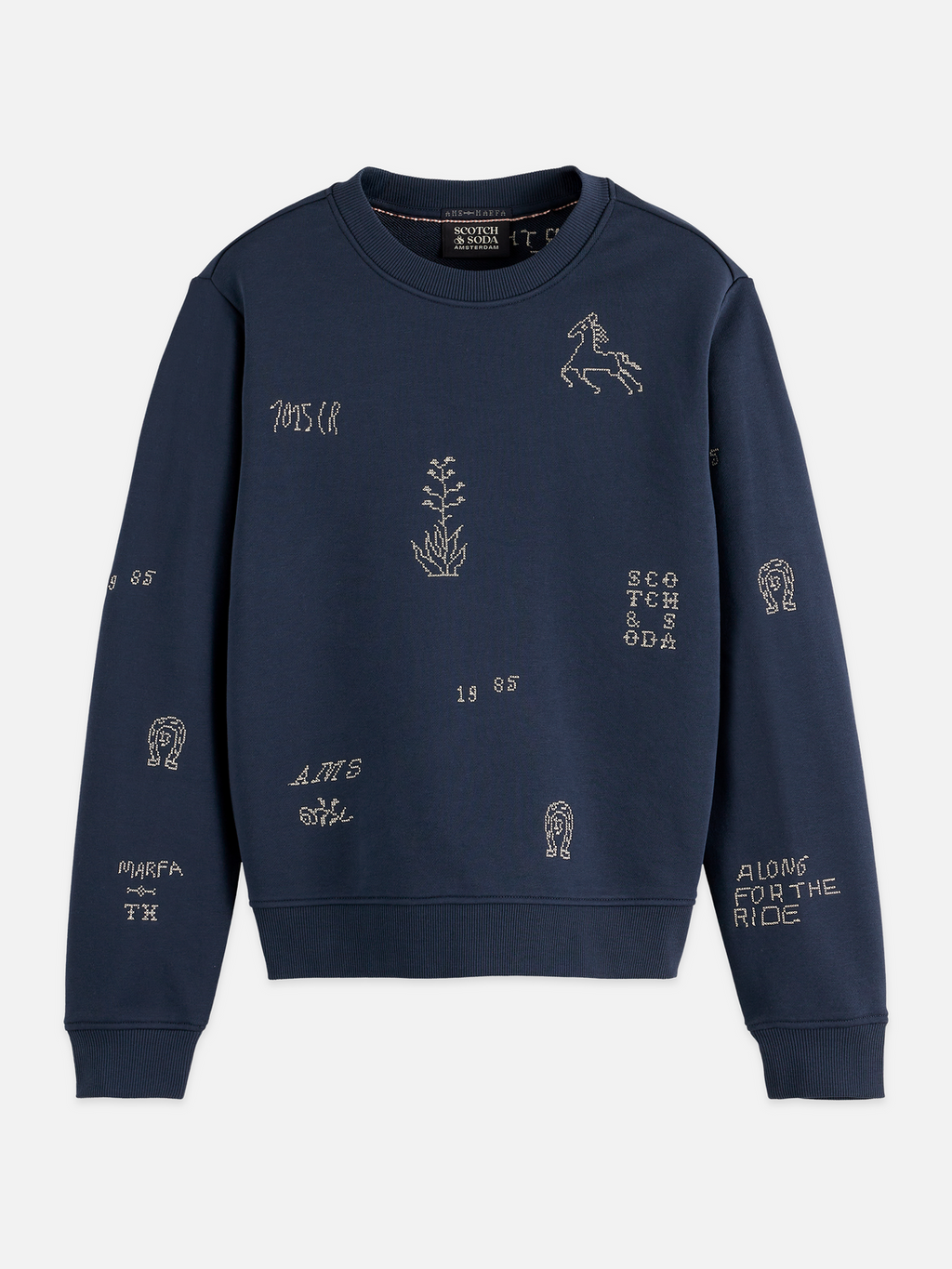 Embroidered Regular Fit Sweatshirt