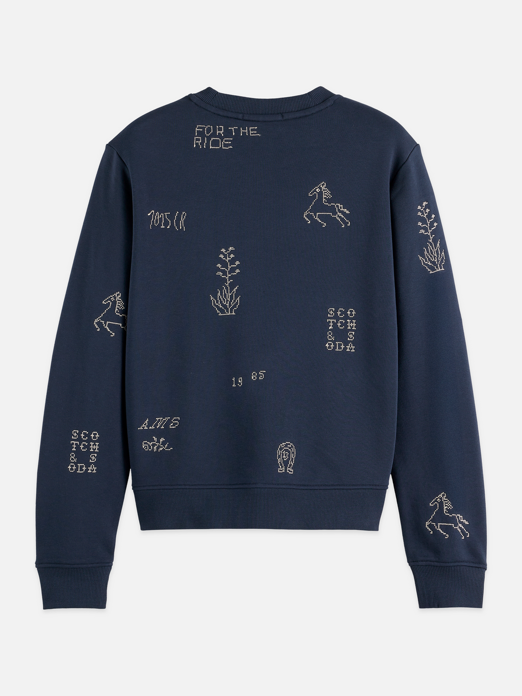 Embroidered Regular Fit Sweatshirt