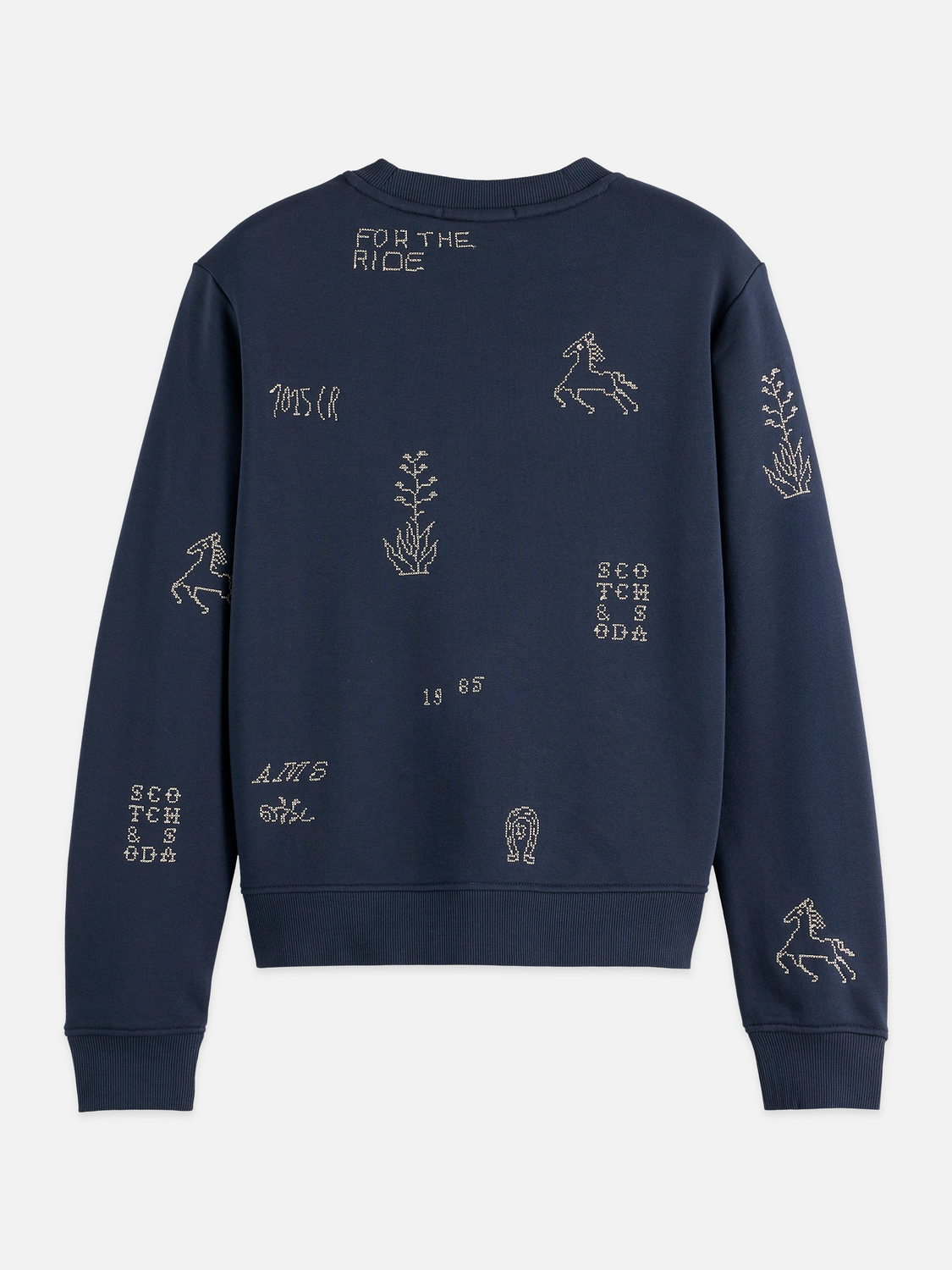 Embroidered Regular Fit Sweatshirt