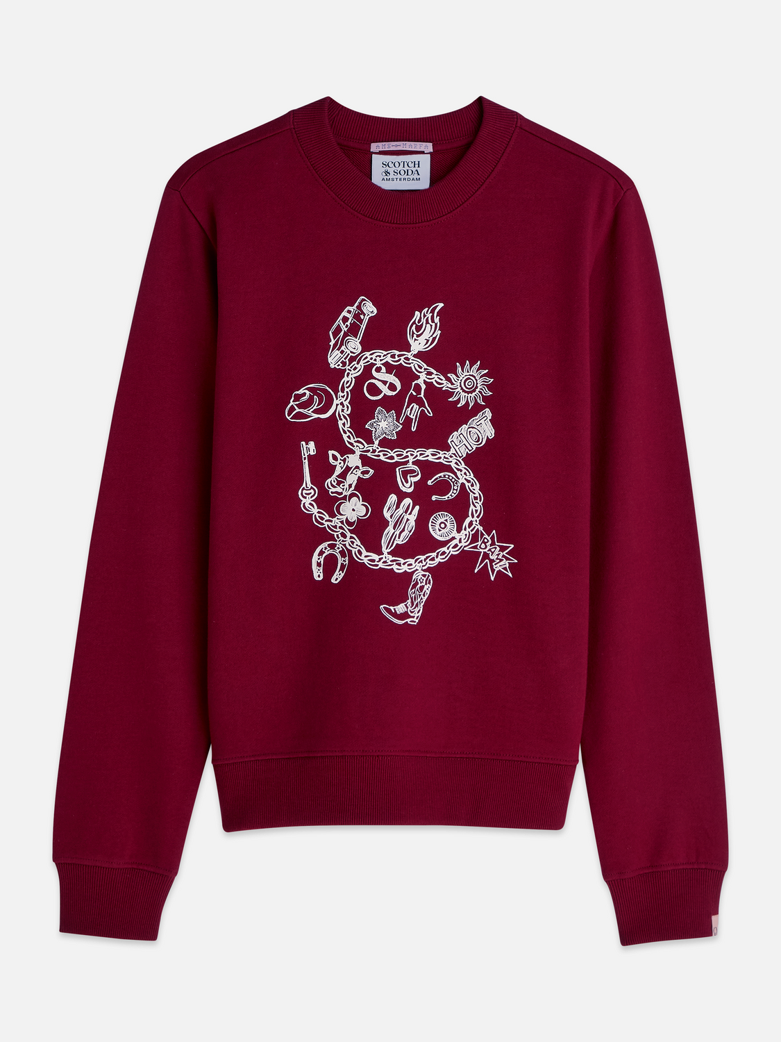 Chest Artwork Regular-Fit Sweatshirt