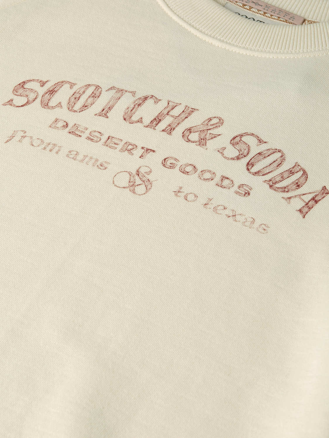 Short-sleeve Artwork Sweatshirt