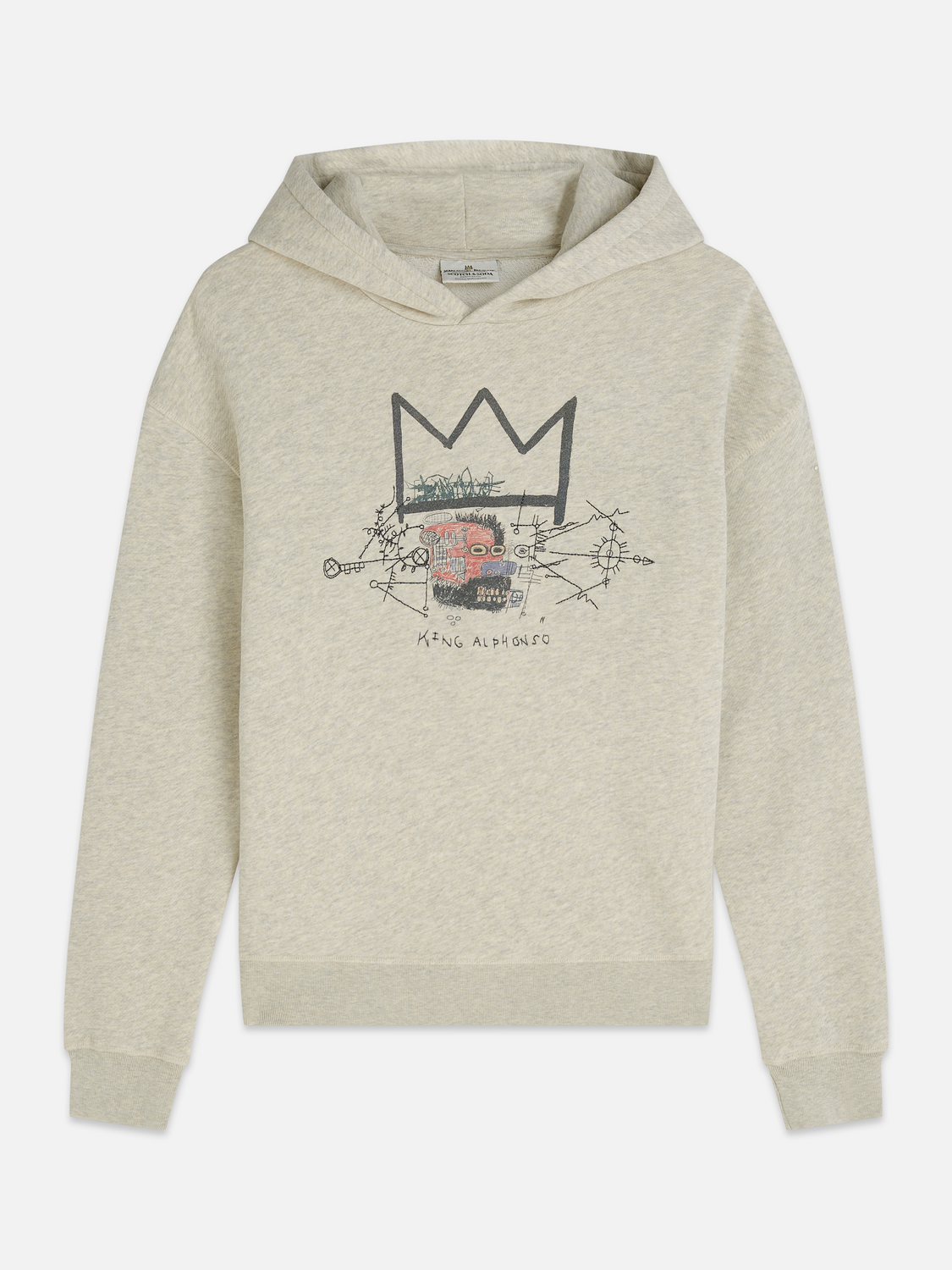 Scotch & Soda x Basquiat Washed Artwork Hoodie