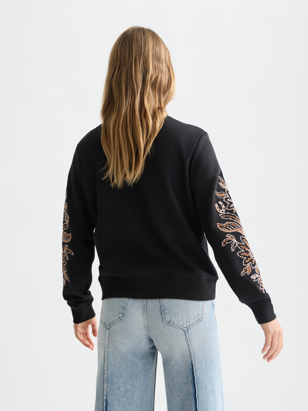 Embroidered Regular-Fit Sweatshirt
