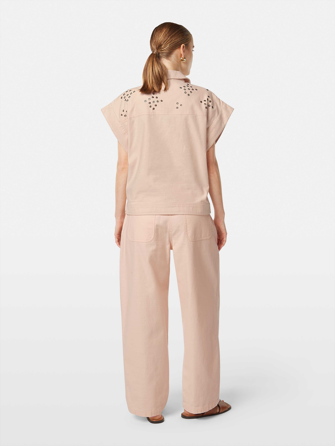 Cotton Sleeveless Festival Jacket