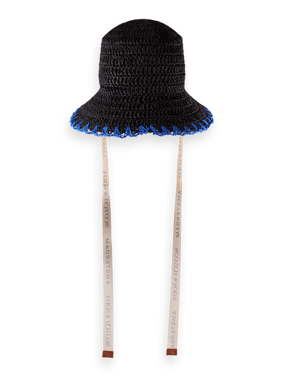 Straw Bucket Hat